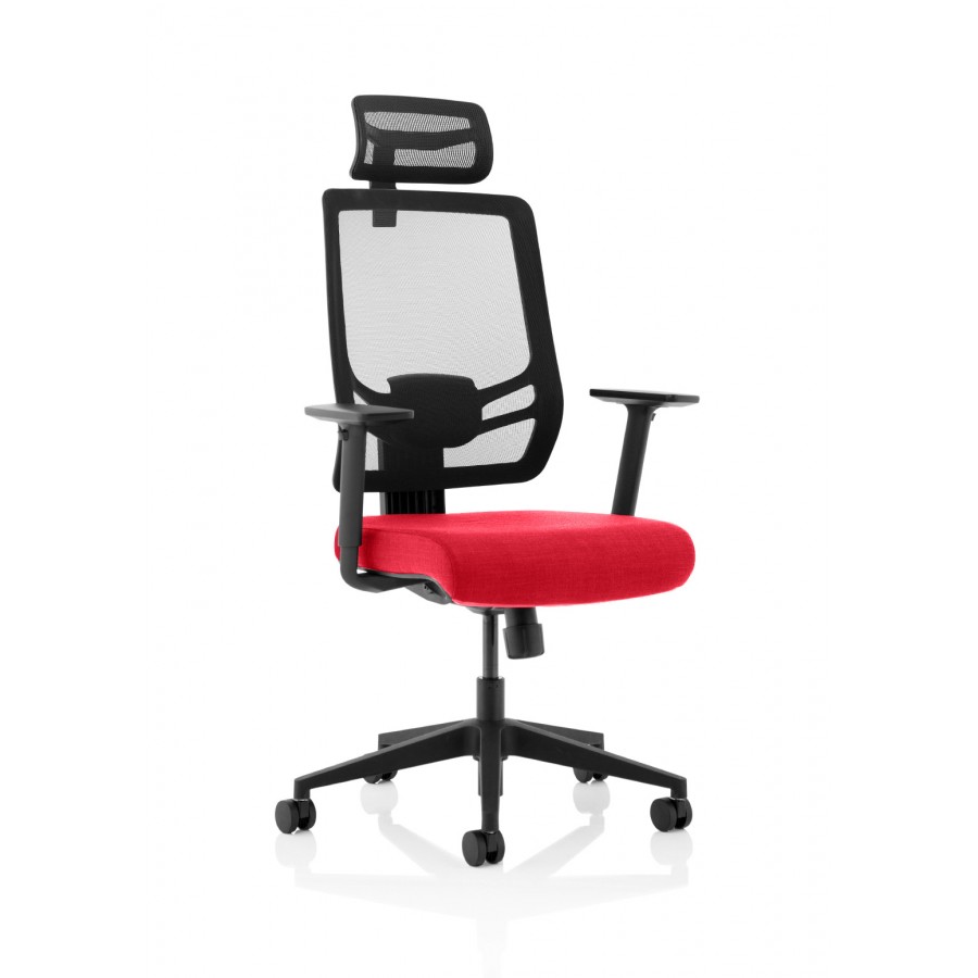 Ergo Bespoke Twist Mesh Back Fabric Seat Office Chair